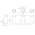 KUZCO LIGHTING INC, BIRCH VANITY LIGHTS, VANITY LIGHT