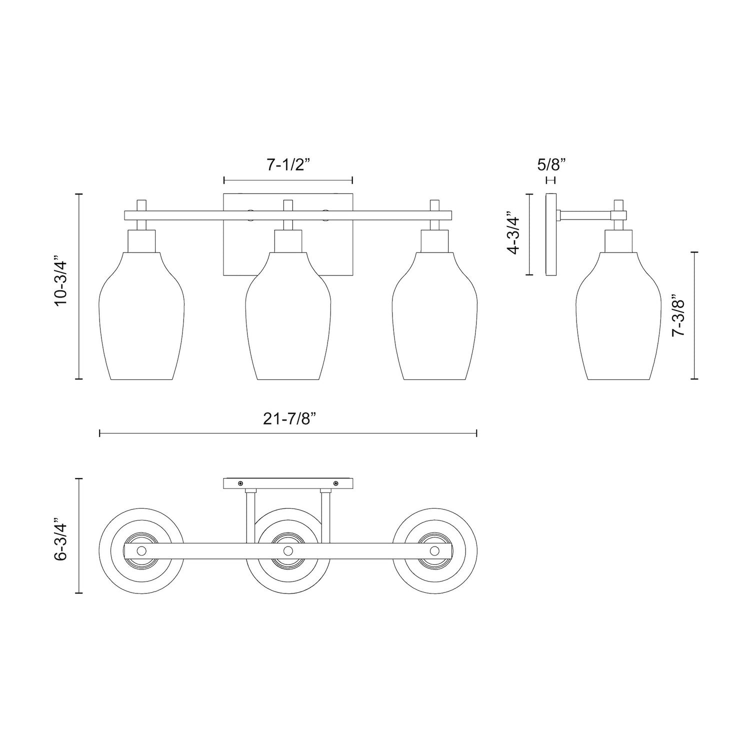 ALORA, KINGSLEY VANITY LIGHTS, VANITY LIGHT
