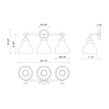ALORA, WESTLAKE VANITY LIGHTS, VANITY LIGHT