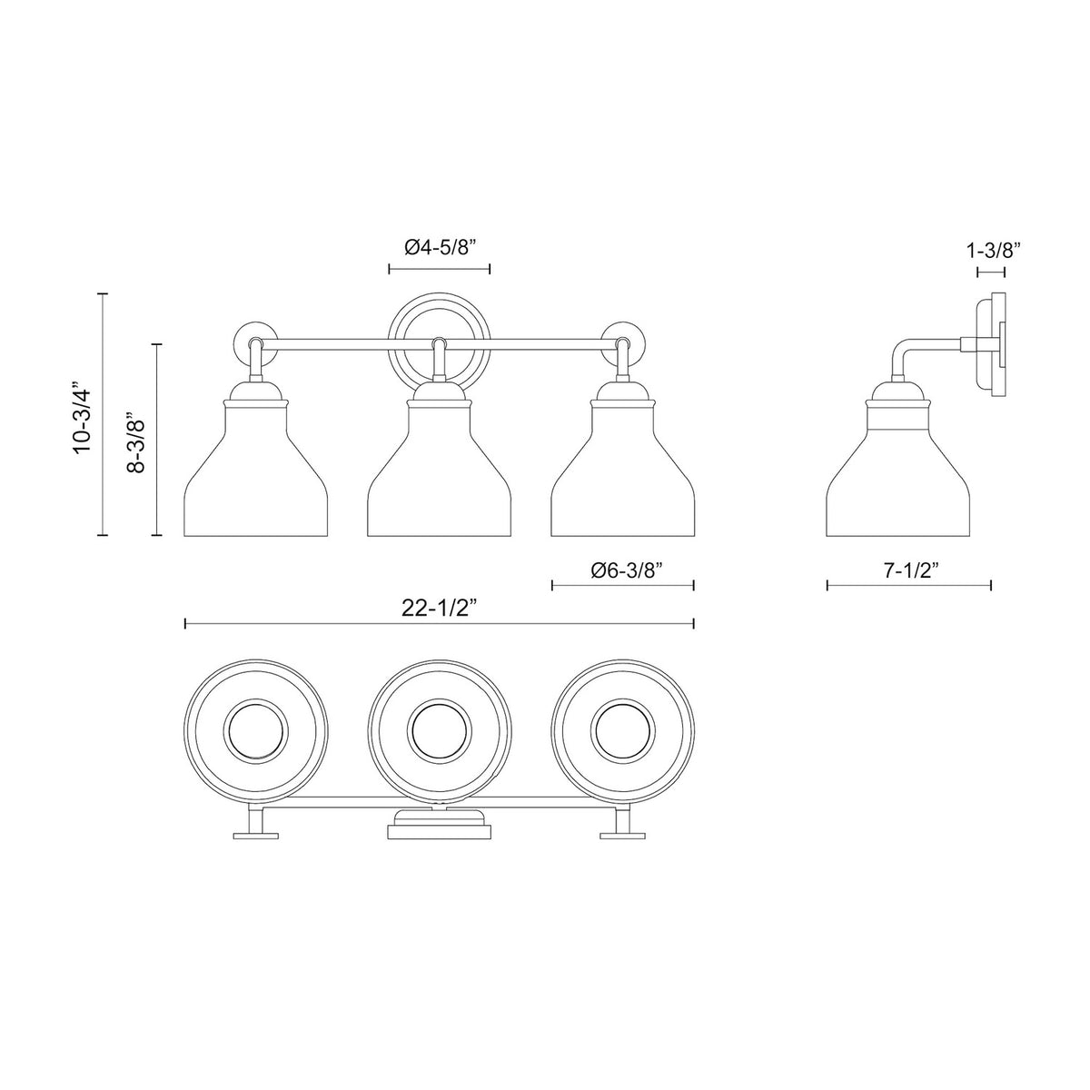 ALORA, WESTLAKE VANITY LIGHTS, VANITY LIGHT