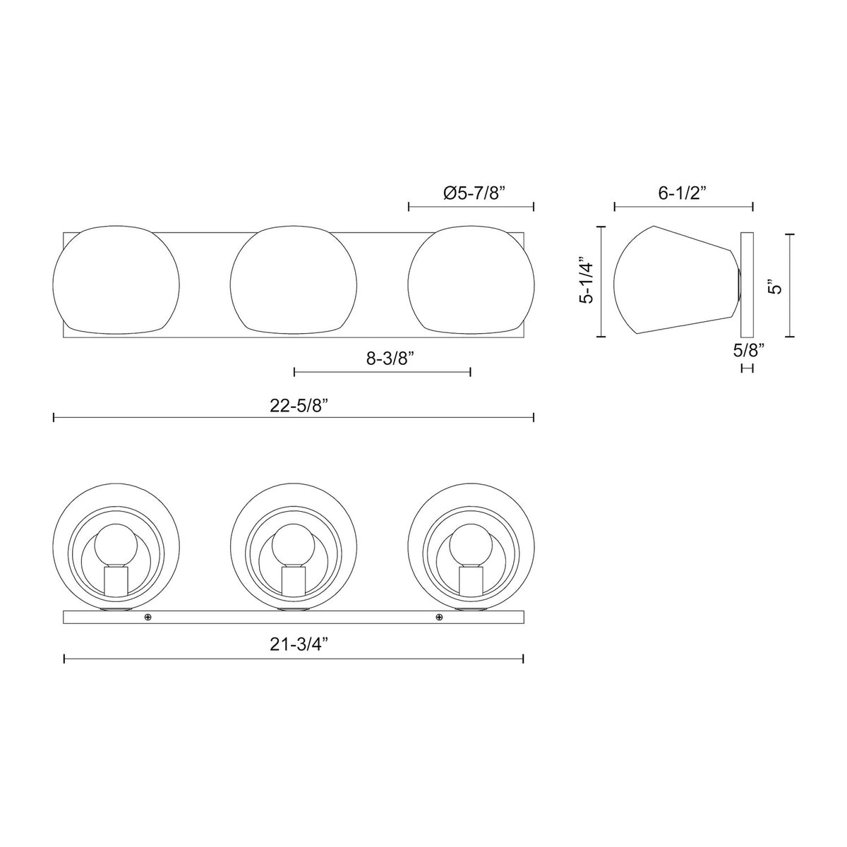 ALORA, WILLOW VANITY LIGHTS, VANITY LIGHT