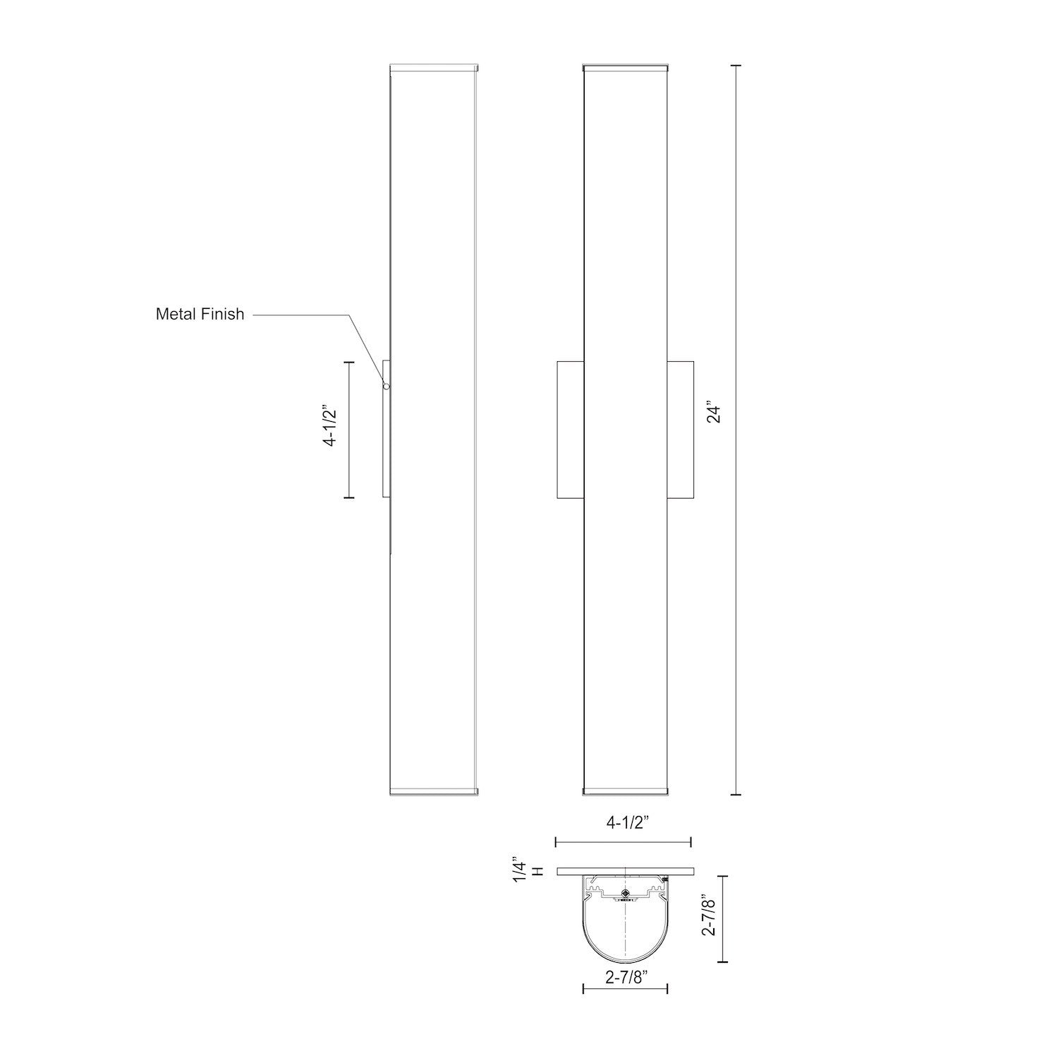 KUZCO LIGHTING INC, LONGITUDE VANITY LIGHTS, VANITY LIGHT