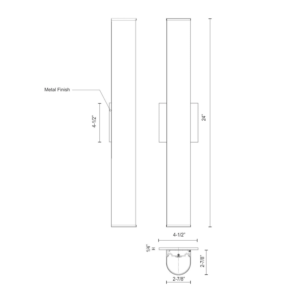 KUZCO LIGHTING INC, LONGITUDE VANITY LIGHTS, VANITY LIGHT