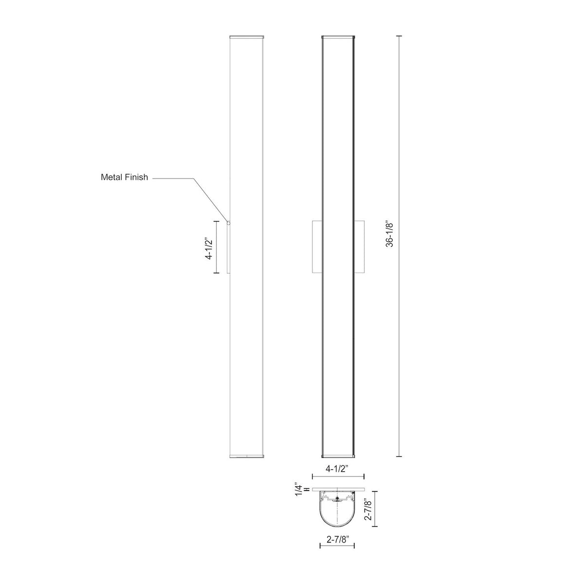 KUZCO LIGHTING INC, LONGITUDE VANITY LIGHTS, VANITY LIGHT