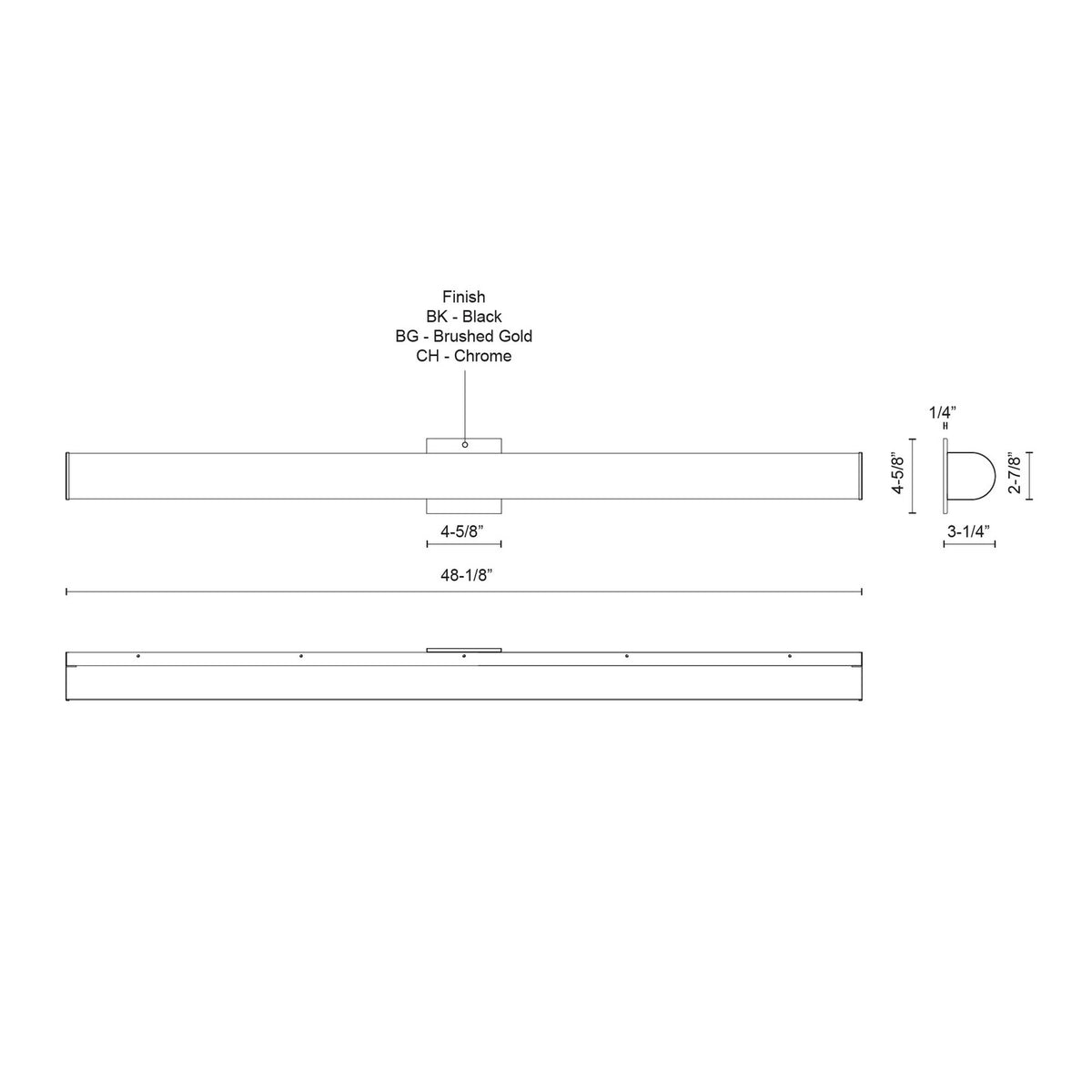 KUZCO LIGHTING INC, LONGITUDE VANITY LIGHTS, VANITY LIGHT