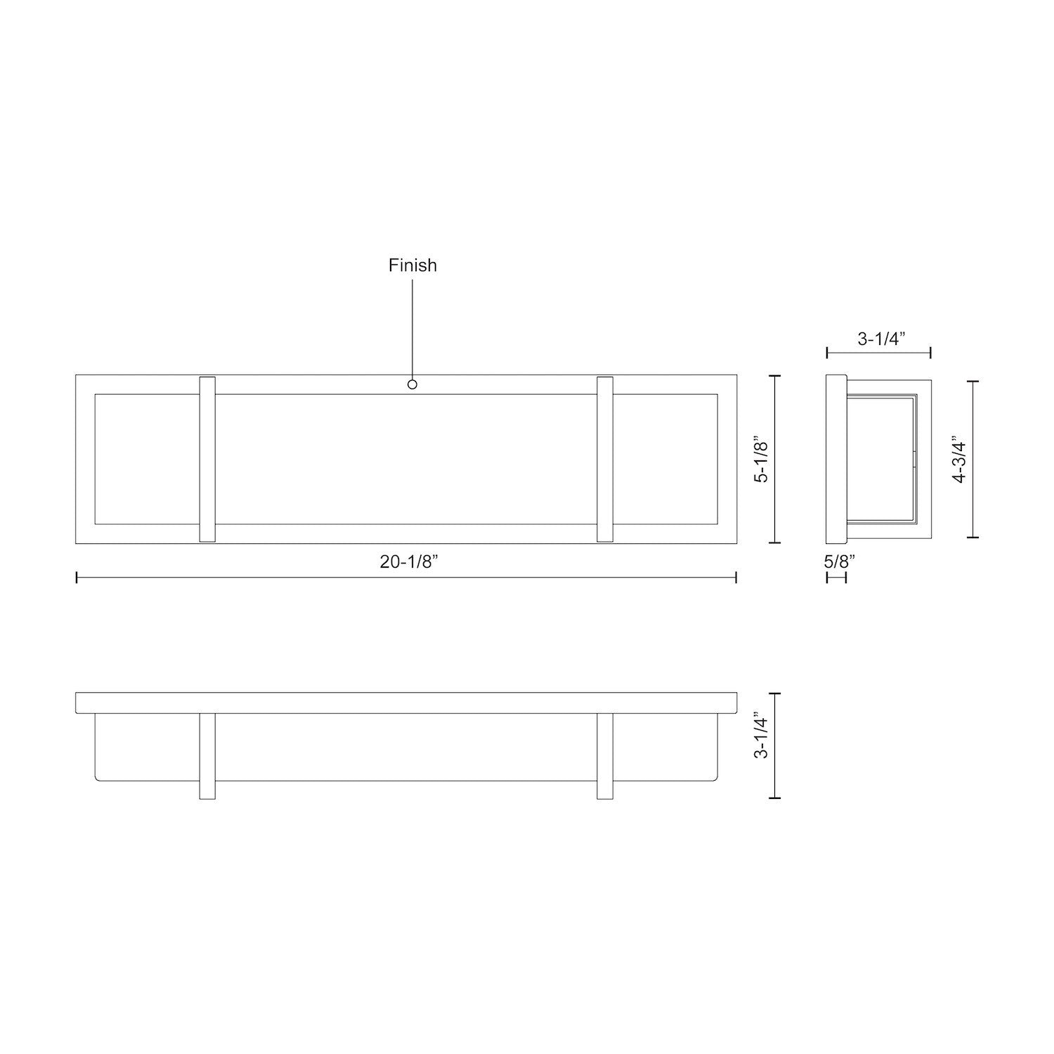 KUZCO LIGHTING INC, ALBERNI VANITY LIGHTS, VANITY LIGHT