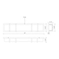 KUZCO LIGHTING INC, ALBERNI VANITY LIGHTS, VANITY LIGHT