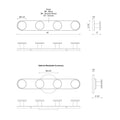 KUZCO LIGHTING INC, EDNA VANITY LIGHTS, VANITY LIGHT
