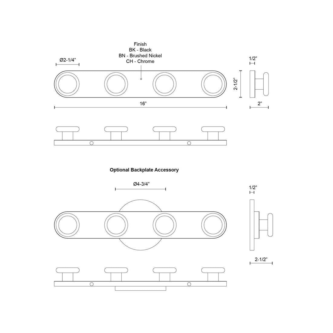 KUZCO LIGHTING INC VL63425-BK 2ad13257-7c36-4f30-8214-e1098b6b38e6
