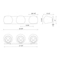 ALORA, WILLOW VANITY LIGHTS, VANITY LIGHT