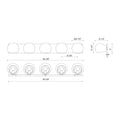 ALORA, WILLOW VANITY LIGHTS, VANITY LIGHT