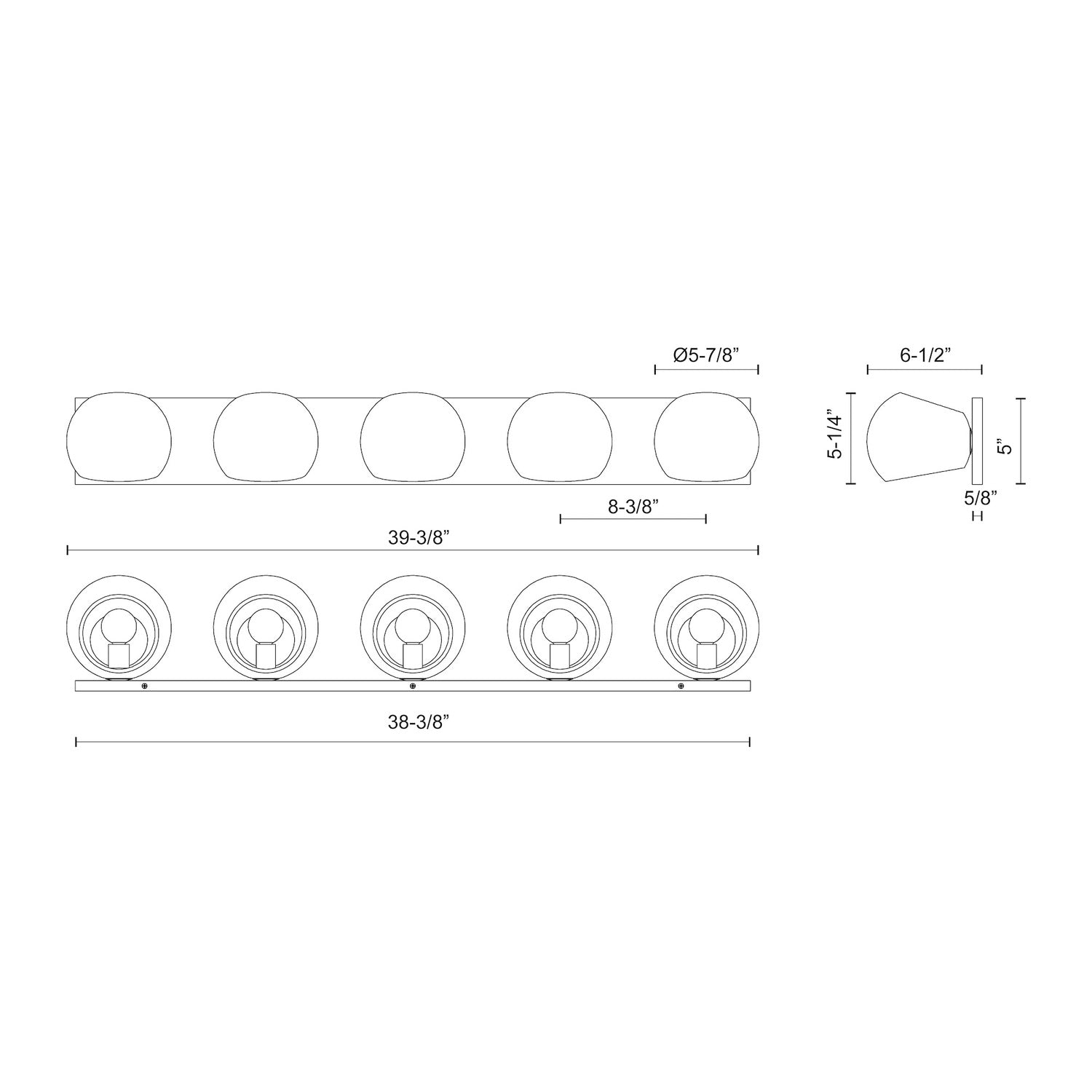 ALORA, WILLOW VANITY LIGHTS, VANITY LIGHT