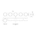 KUZCO LIGHTING INC, NOVEL VANITY LIGHTS, VANITY LIGHT
