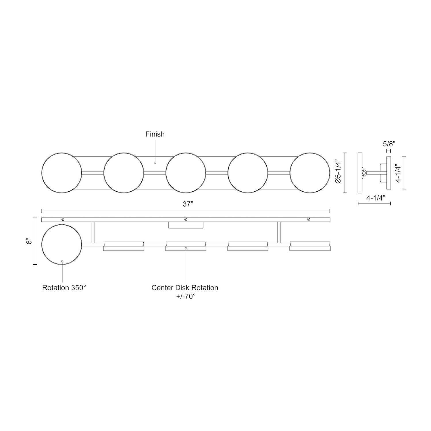 KUZCO LIGHTING INC, NOVEL VANITY LIGHTS, VANITY LIGHT