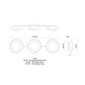KUZCO LIGHTING INC, CLEO VANITY LIGHTS, VANITY LIGHT