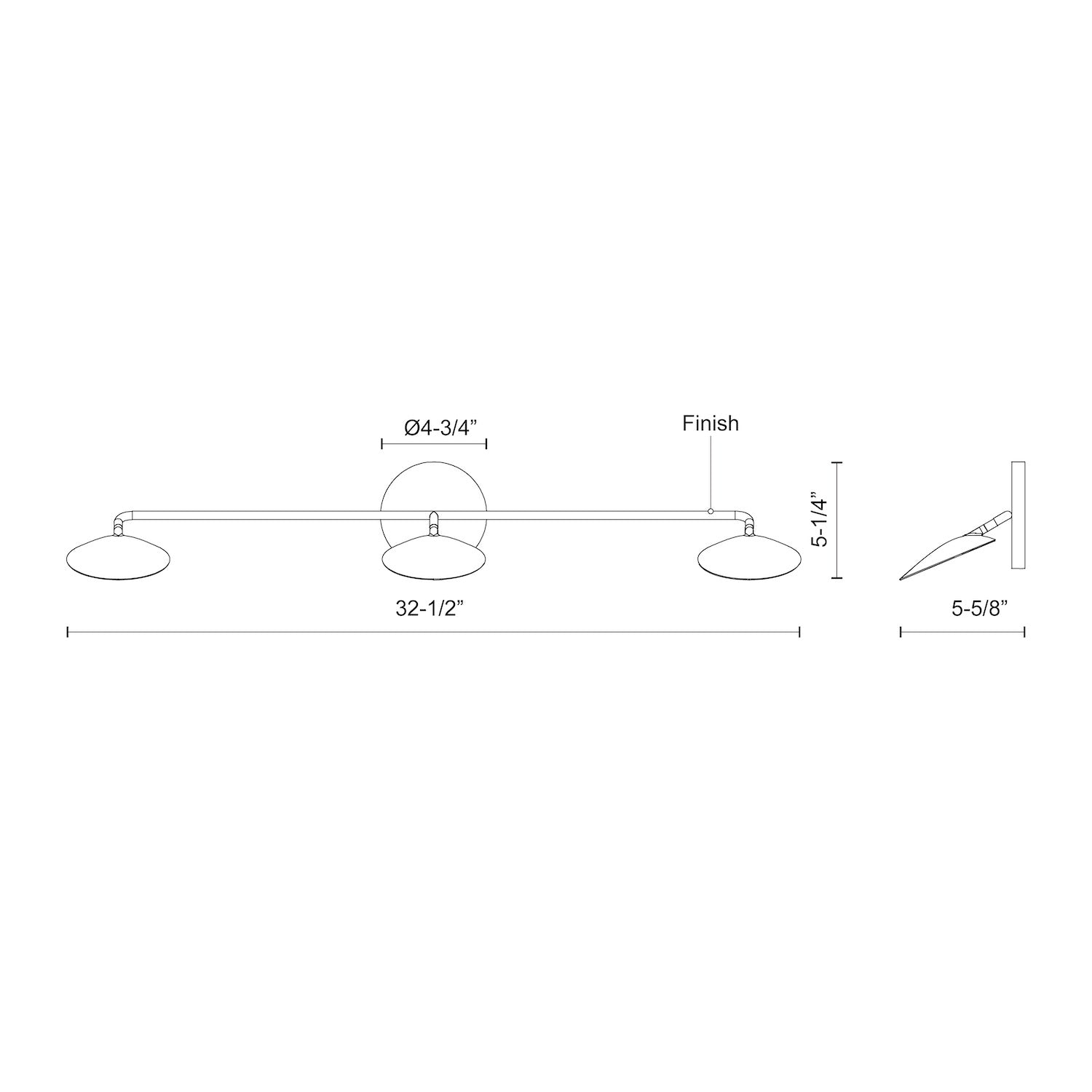 KUZCO LIGHTING INC, ROTAIRE VANITY LIGHTS, VANITY LIGHT