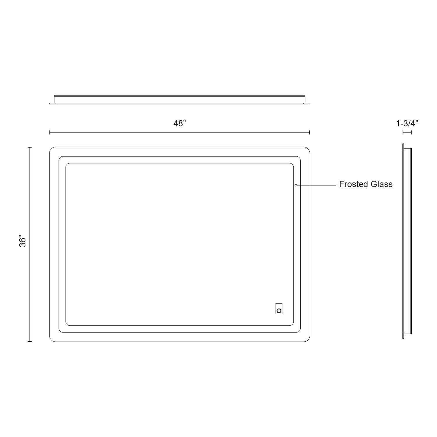 KUZCO LIGHTING INC SENECA VANITY MIRRORS - Mirrors