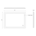 KUZCO LIGHTING INC SENECA VANITY MIRRORS - Mirrors