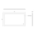 KUZCO LIGHTING INC SENECA VANITY MIRRORS - Mirrors