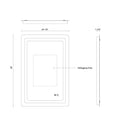 KUZCO LIGHTING INC SENECA VANITY MIRRORS - Mirrors