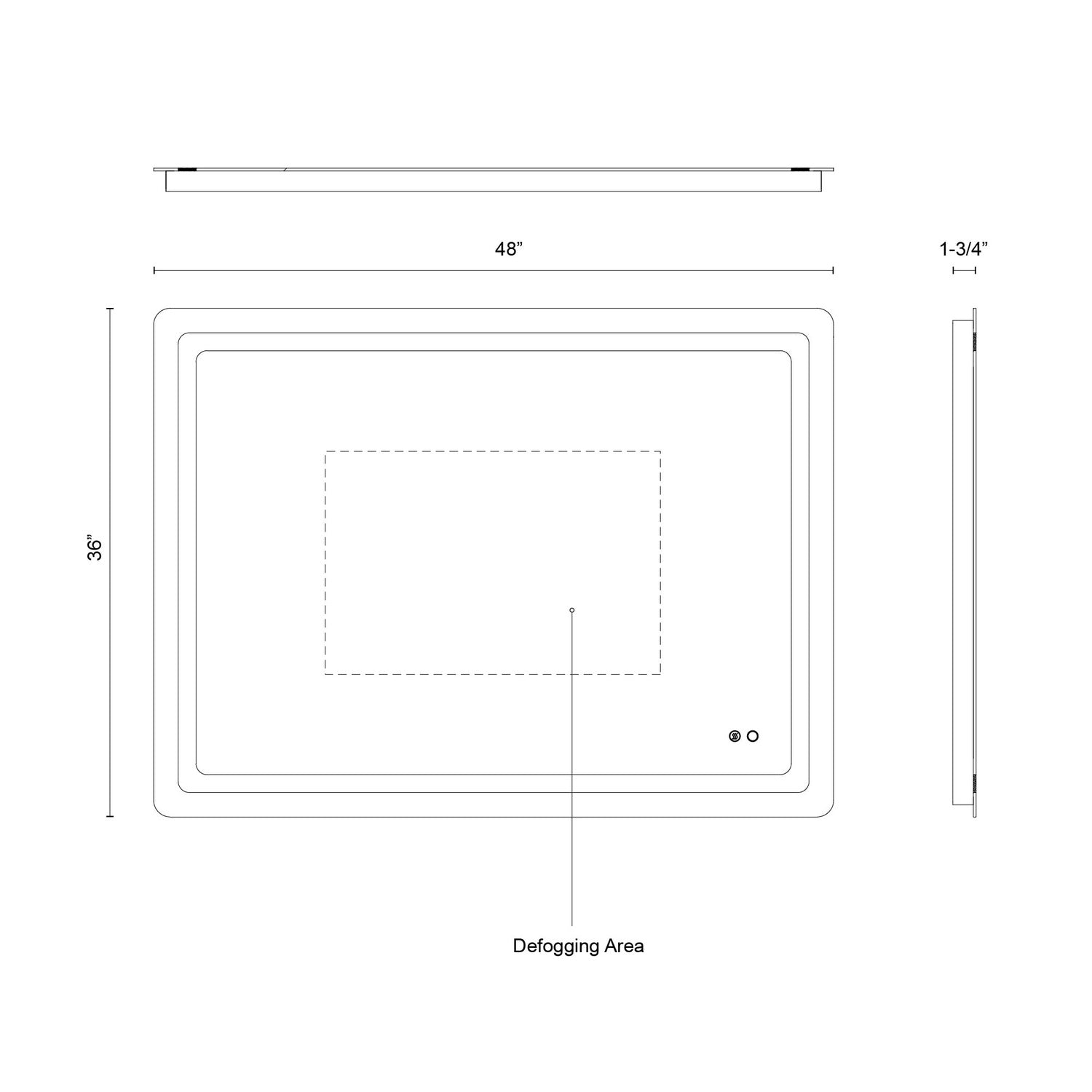 KUZCO LIGHTING INC SENECA VANITY MIRRORS - Mirrors