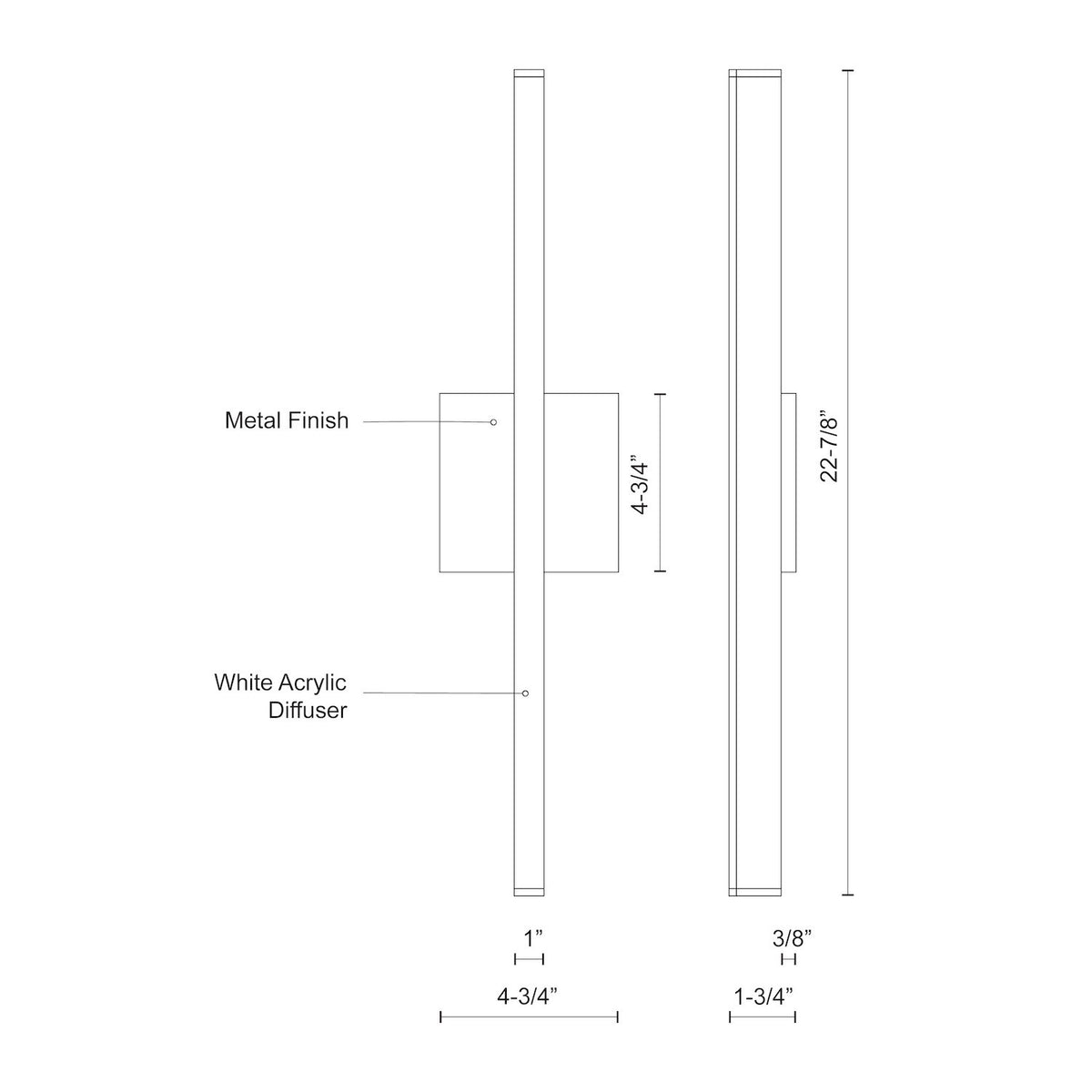 KUZCO LIGHTING INC, VEGA WALL SCONCES, WALL SCONCES