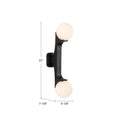 KUZCO LIGHTING INC, BRIAR WALL/VANITY LIGHTS, VANITY LIGHT
