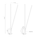 KUZCO LIGHTING INC, LEVER WALL SCONCES, WALL SCONCES
