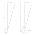 KUZCO LIGHTING INC, LEVER WALL SCONCES, WALL SCONCES