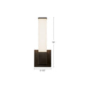 KUZCO LIGHTING INC, VIVI WALL/VANITY LIGHTS, VANITY LIGHT