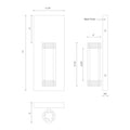 KUZCO LIGHTING INC, BRAZEN WALL SCONCES, WALL SCONCES