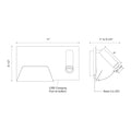 KUZCO LIGHTING INC, DORCHESTER WALL SCONCES, WALL SCONCES