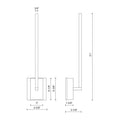 KUZCO LIGHTING INC, PANDORA WALL SCONCES, WALL SCONCES