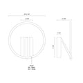 KUZCO LIGHTING INC, RODA WALL SCONCES, WALL SCONCES