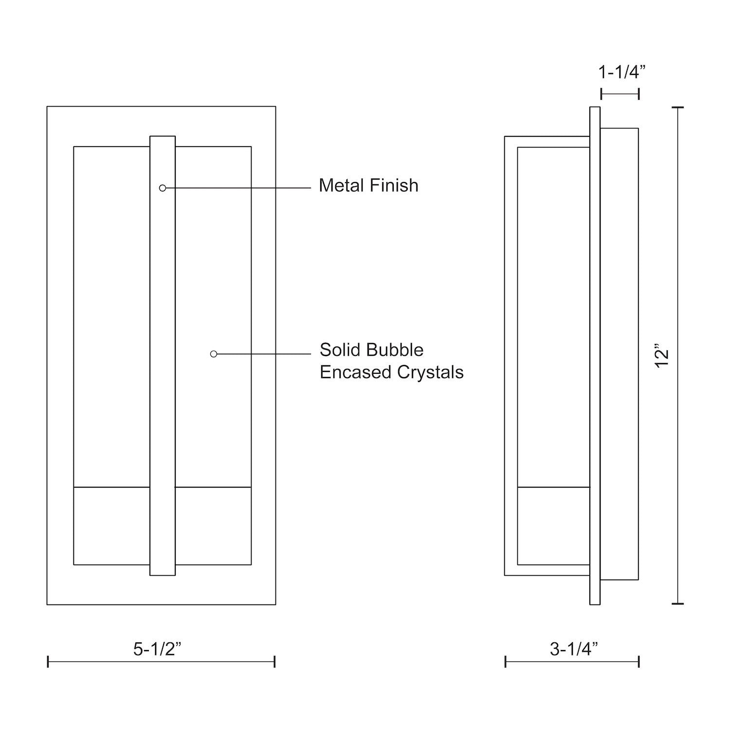 KUZCO LIGHTING INC, GABLE WALL SCONCES, WALL SCONCES