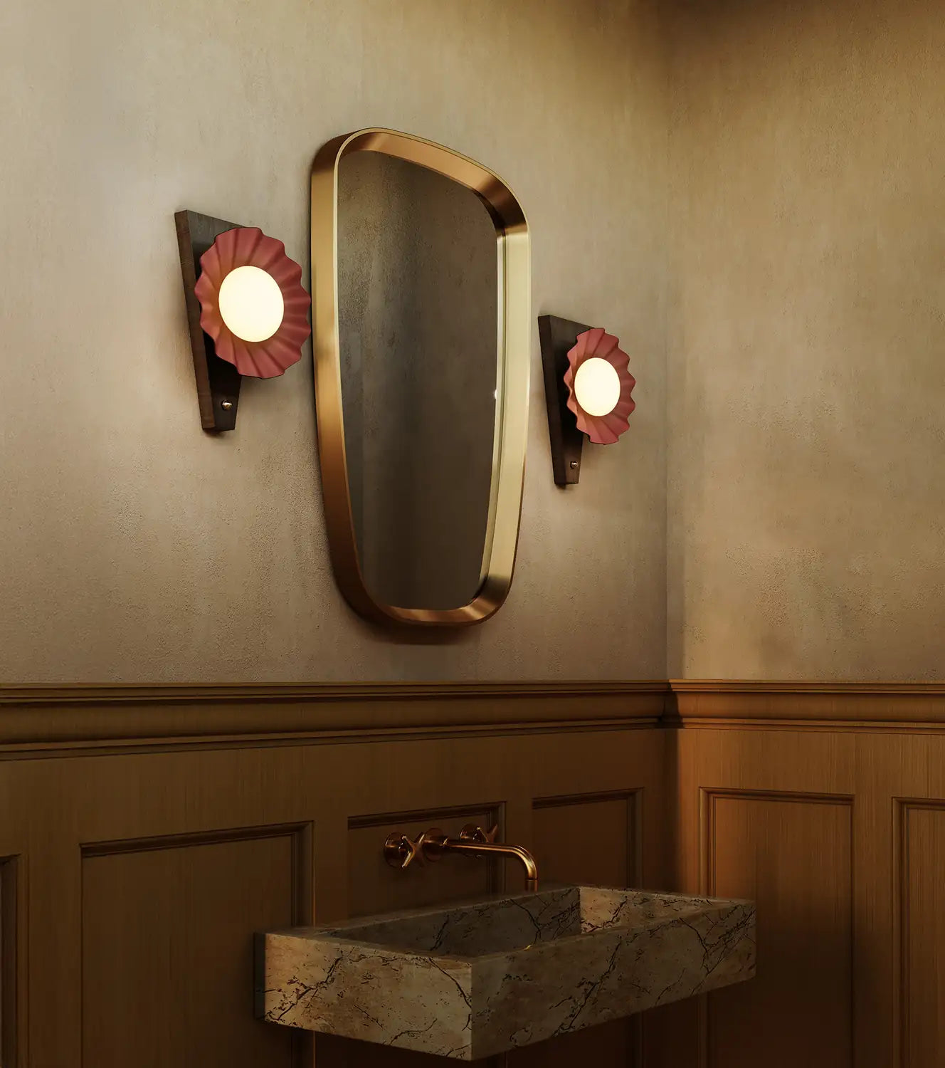 KUZCO LIGHTING INC, FURROW WALL SCONCES, WALL SCONCES