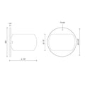 KUZCO LIGHTING INC, FLUX WALL SCONCES, WALL SCONCES