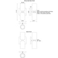 KUZCO LIGHTING INC, NOLA WALL SCONCES, WALL SCONCES