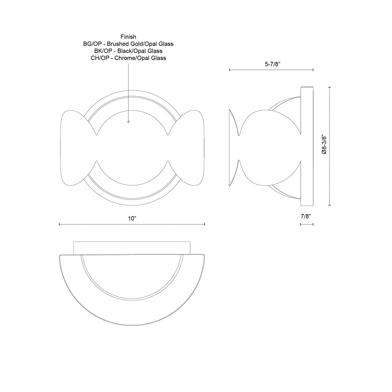 KUZCO LIGHTING INC, CIEL WALL SCONCES, WALL SCONCES