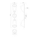 KUZCO LIGHTING INC, MULBERRY WALL SCONCES, WALL SCONCES