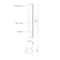 KUZCO LIGHTING INC, BUTE WALL SCONCES, WALL SCONCES