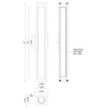 KUZCO LIGHTING INC, LOCHWOOD WALL SCONCES, WALL SCONCES