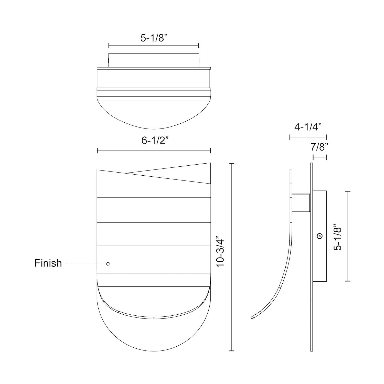 KUZCO LIGHTING INC, SONDER WALL SCONCES, WALL SCONCES