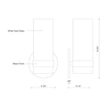 KUZCO LIGHTING INC, MILANO WALL SCONCES, WALL SCONCES