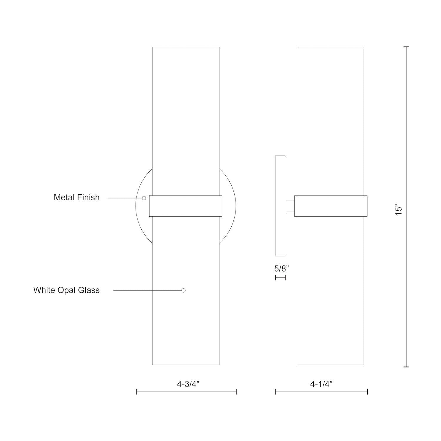 KUZCO LIGHTING INC, MILANO WALL SCONCES, WALL SCONCES