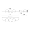 ALORA, TAGLIATO WALL/VANITY LIGHTS, VANITY LIGHT