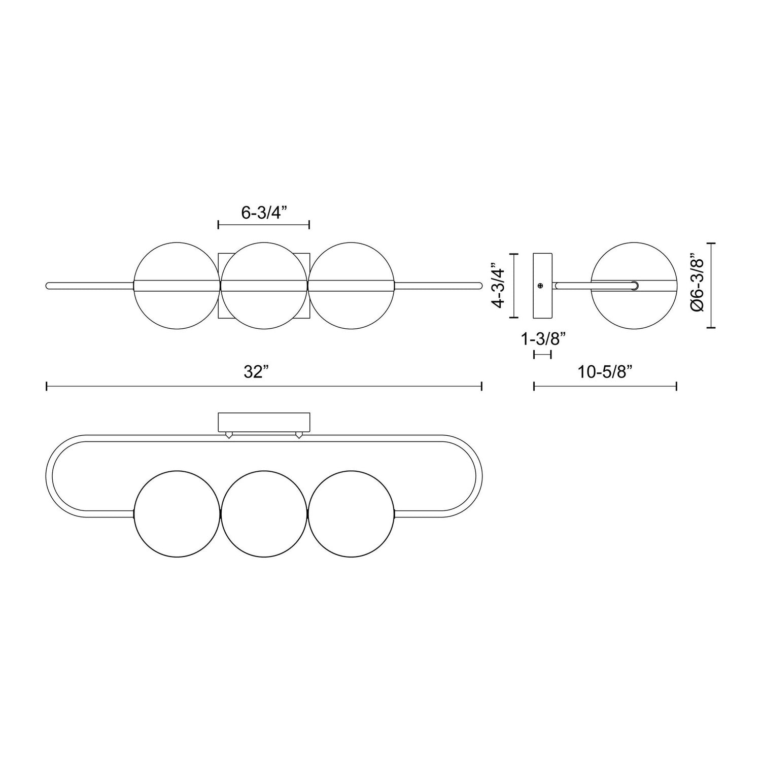 ALORA, TAGLIATO WALL/VANITY LIGHTS, VANITY LIGHT