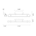 ALORA, VALISE WALL/VANITY LIGHTS, VANITY LIGHT