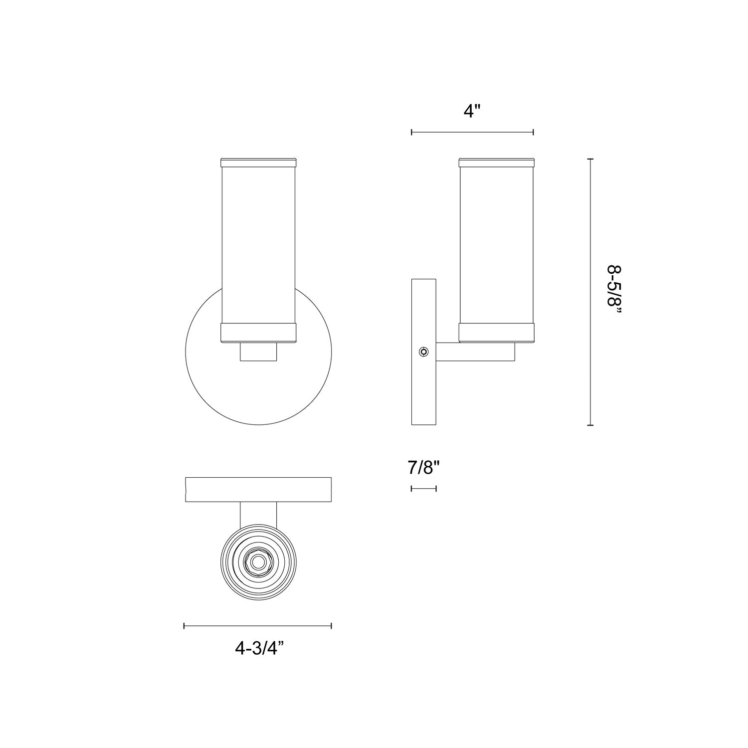 ALORA, REVOLVE WALL/VANITY LIGHTS, VANITY LIGHT
