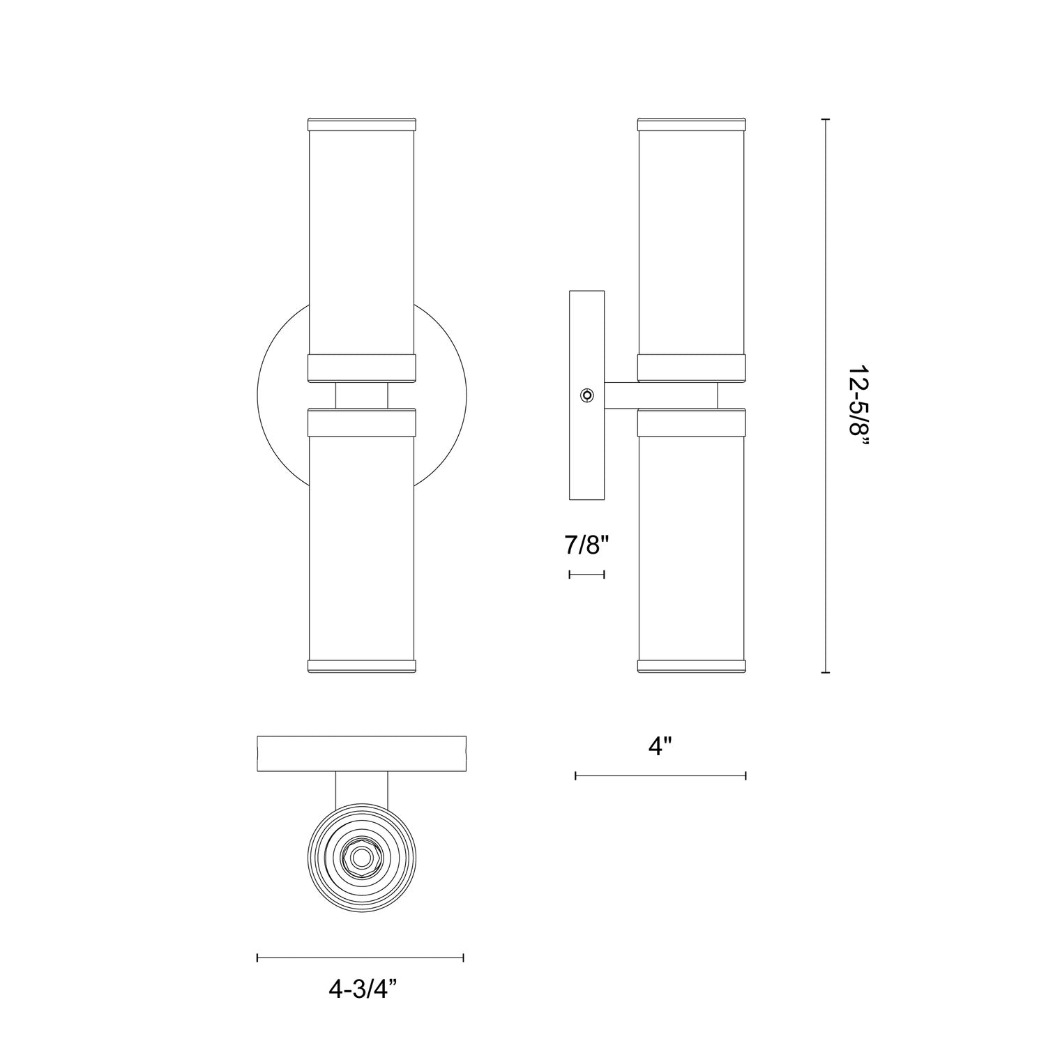 ALORA, REVOLVE WALL/VANITY LIGHTS, VANITY LIGHT